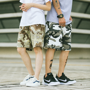 ILLUSIONIST 18SS 沙漠/雪地迷彩工装短裤
