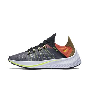 Nike Exp-X14 Just Do It React 跑步鞋 灰绿橙 AO1554-001