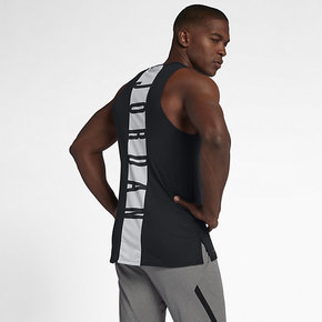 Nike耐克2019新款男夏季AJ篮球运动跑步训练健身背心892072-010