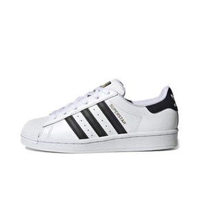 Adidas三叶草Superstar黑白金标贝壳头 FU7712/EG4958