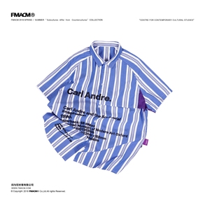FMACM 18SS SANC Publications[出版物]印花短袖衬衫