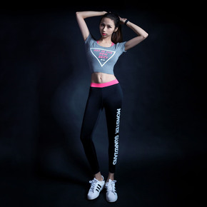 Monster Guardians MG系列女款专业运动紧身裤显腰修腿瑜伽健身裤 终极科技系列 (21)251530 B98001