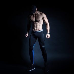 Monster Guardians MG终极科技系列男子健身训练紧身裤压缩裤 终极科技系列 (21)251630 A98007