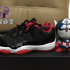 总裁Air Jordan 11 Low Bred AJ11 乔11 黑红 gs 男女 528895-012