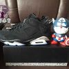 总裁 Air Jordan 6 Low AJ6 乔6 低帮 黑银 女 304401-768881-003