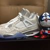 总裁 Air Jordan 4 Laser gs 镭射 AJ4 乔4 女 705334-705333-105