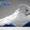 烽火体育 Air Jordan 7 AJ7 乔7 白蓝 TD 小童BB鞋 304773-107