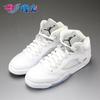 烽火体育 Air Jordan 5 Retro Gs AJ5 乔5 白银女鞋 440888-130