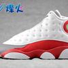 烽火Nike Air Jordan 13 Grey Toe AJ13 基德 白灰红 414571-126