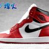 烽火 Air Jordan 1 OG Chicago aj1公牛 白红 575441 555088-101