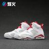 烽火体育 Air Jordan 6 AJ6 乔6 兔八哥 白红384665 384664-113