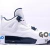 GOGO现货 Air Jordan 4 Columbia 白蓝 哥伦比亚 女鞋 408452-107