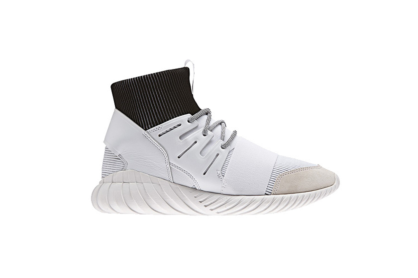 adidas originals tubular doom 全新黑白鸳鸯配色