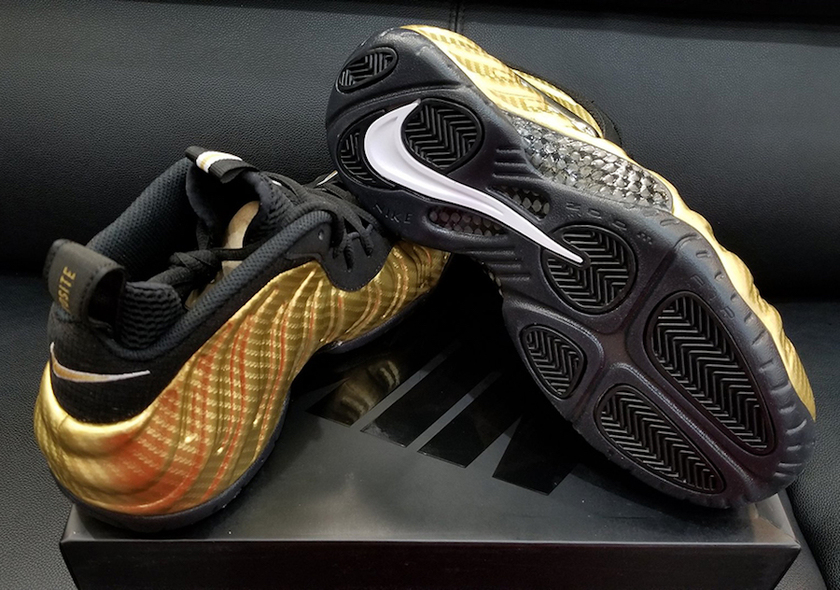 奢华金色,nike air foamposite pro "metallic gold"10月发售