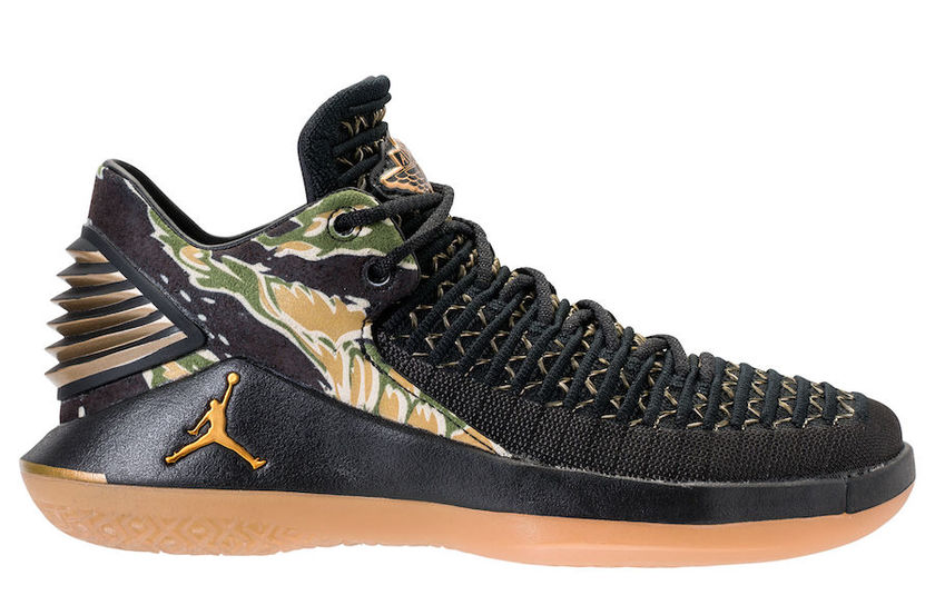 Air Jordan 32 Low 推出GS专属Camo配色!