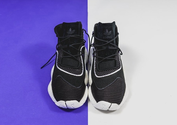 adidas crazy byw boost 尼克杨黑白 天足篮球鞋 cq0991