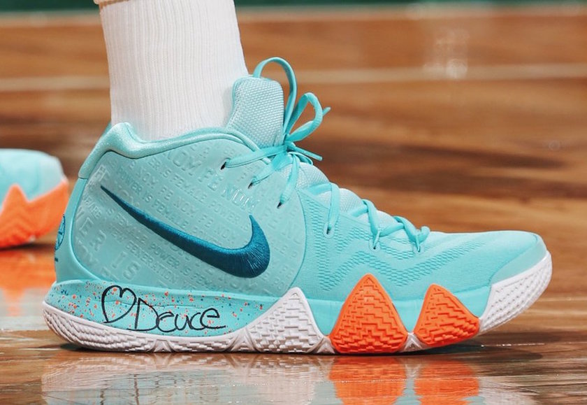资讯 篮球 篮球世界  虽然欧文因伤缺席季后赛,但其签名鞋 nike kyrie