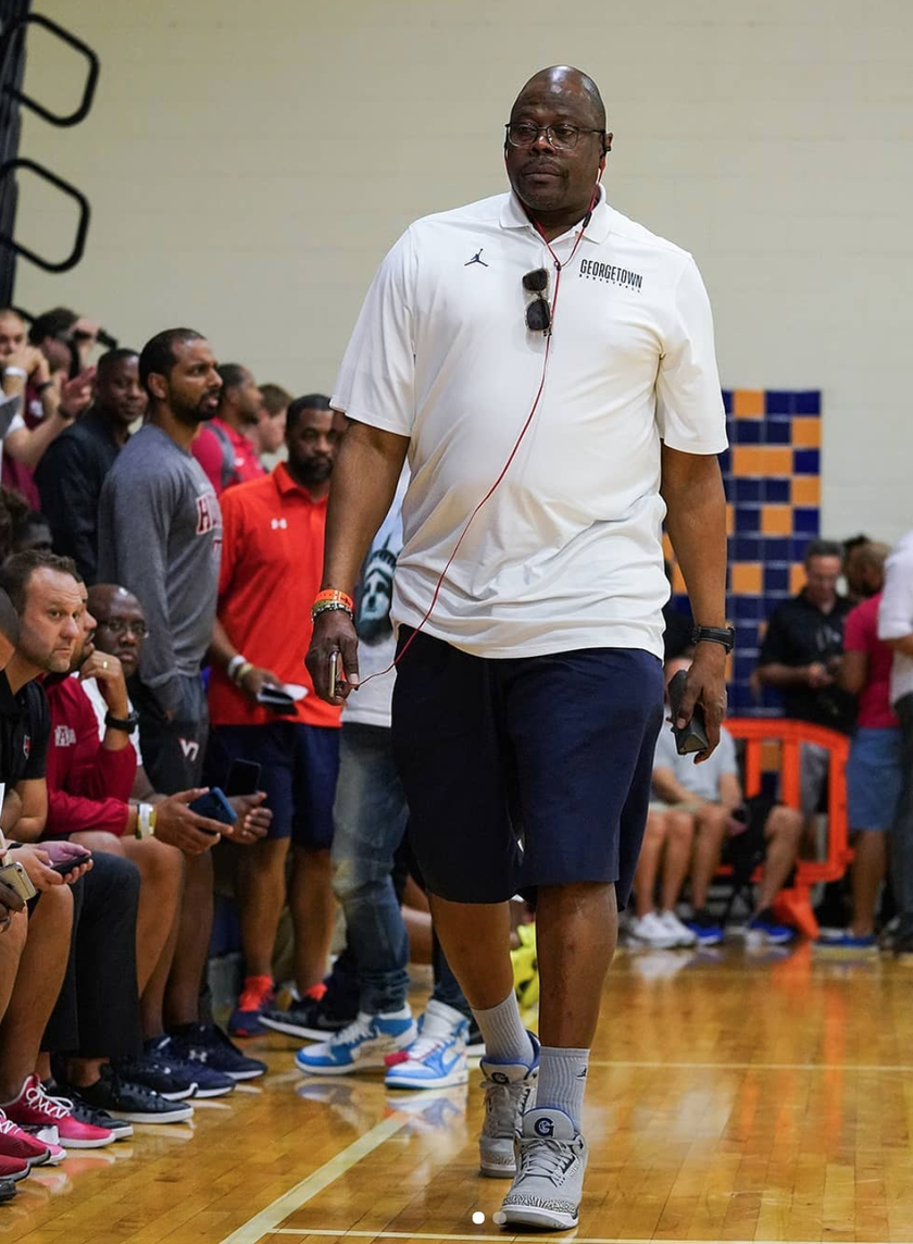 patrick ewing – air jordan   "georgetown" pe