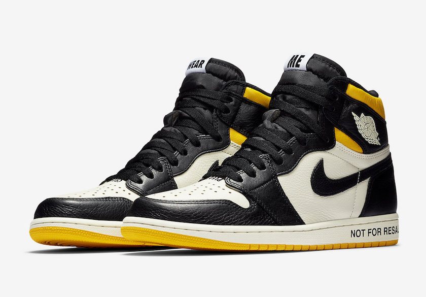 Air Jordan 1 NRG No Ls Varsity Maize 861428-107 Release Date Price