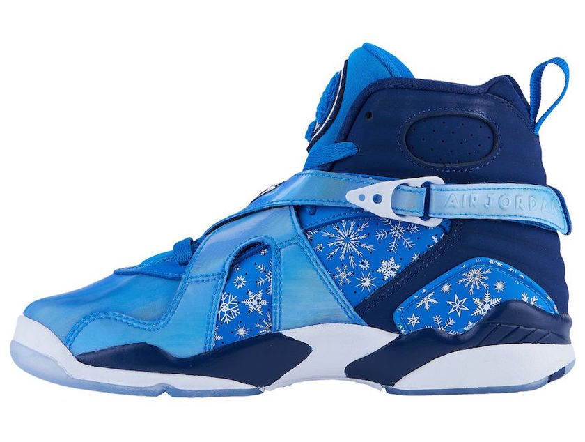 Air Jordan 8 Snowflake Cobalt Blaze 305368-400åå¸æ¥æ
