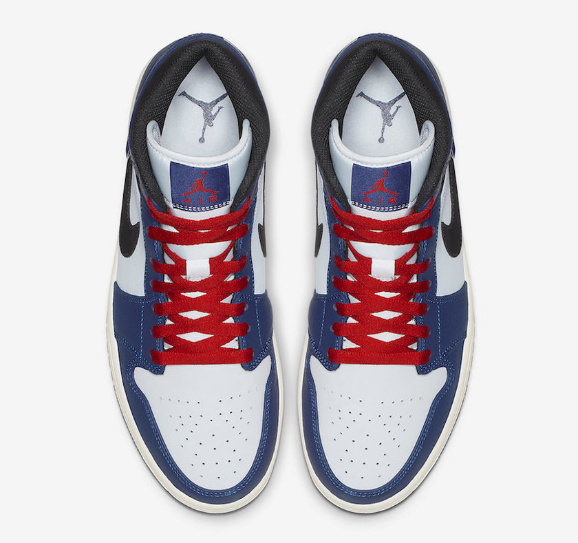 Air Jordan 1 Mid 852542-400åå¸æ¥æ