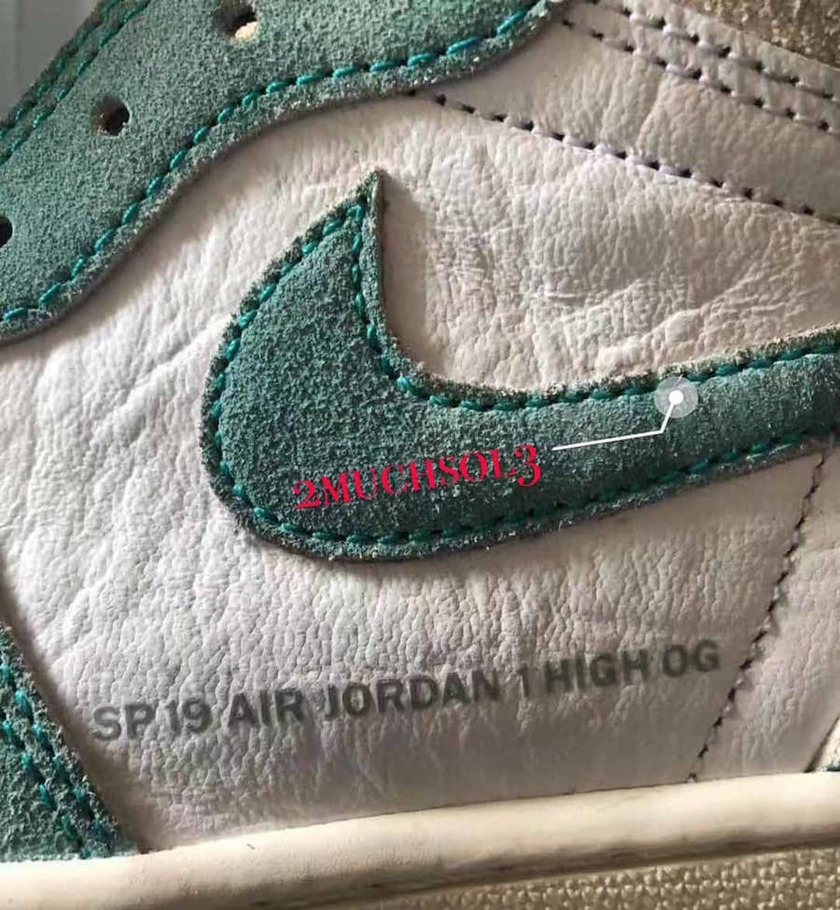 Air Jordan 1 Turbo Green 555088-311åå¸æ¥æ