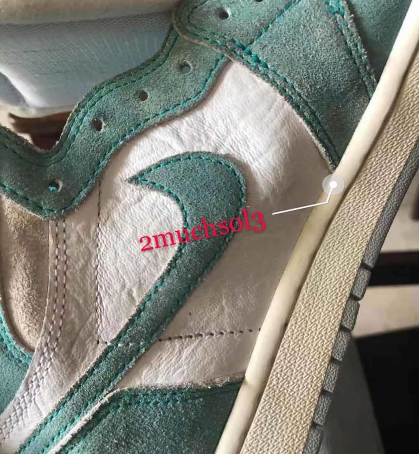 Air Jordan 1 Turbo Green 555088-311åå¸æ¥æ