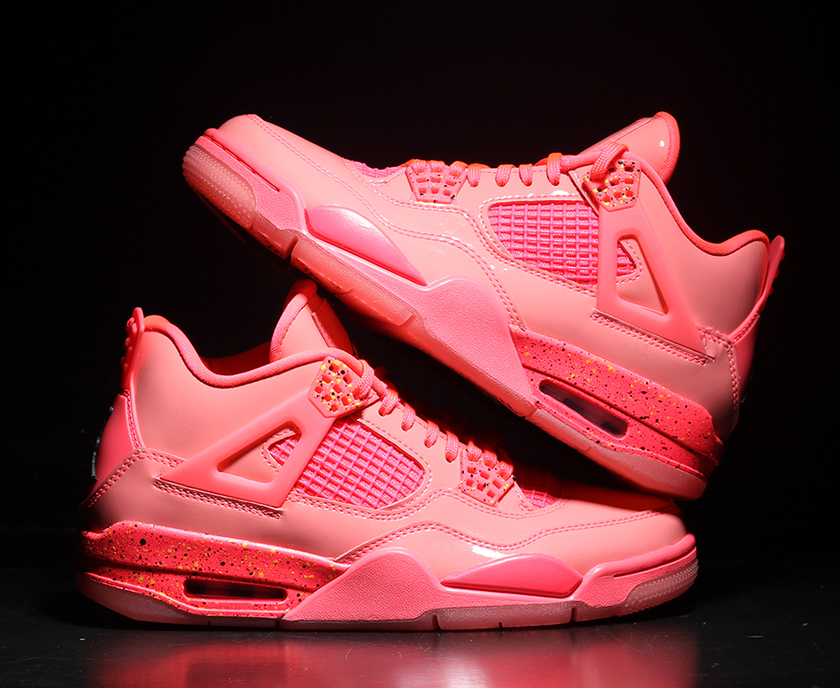 Air Jordan 4 Womens NRG Hot Punch AQ9128-600åå¸æ¥æ