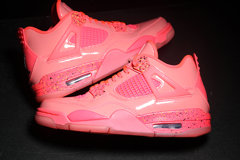 Air Jordan 4 Womens NRG Hot Punch AQ9128-600åå¸æ¥æ