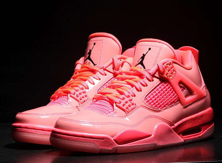 Air Jordan 4 Womens NRG Hot Punch AQ9128-600åå¸æ¥æ