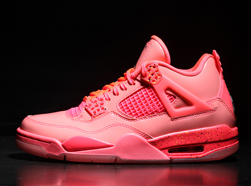 Air Jordan 4 Womens NRG Hot Punch AQ9128-600åå¸æ¥æ