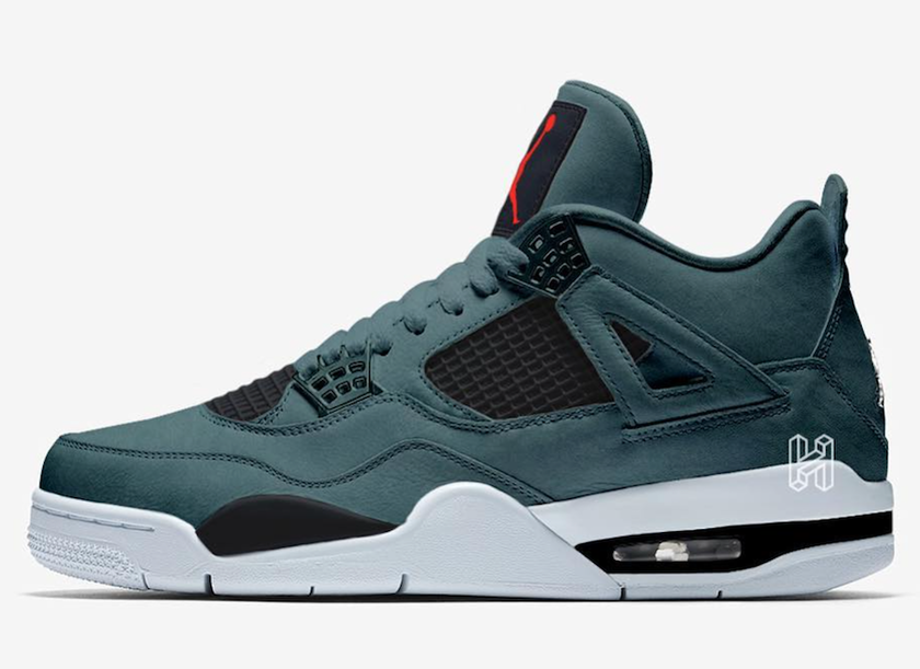 Air Jordan 4è¤ªè²äºææµ·æ´ç«æ¹ä½Habanero Red CJ7310-300åå¸æ¥æ