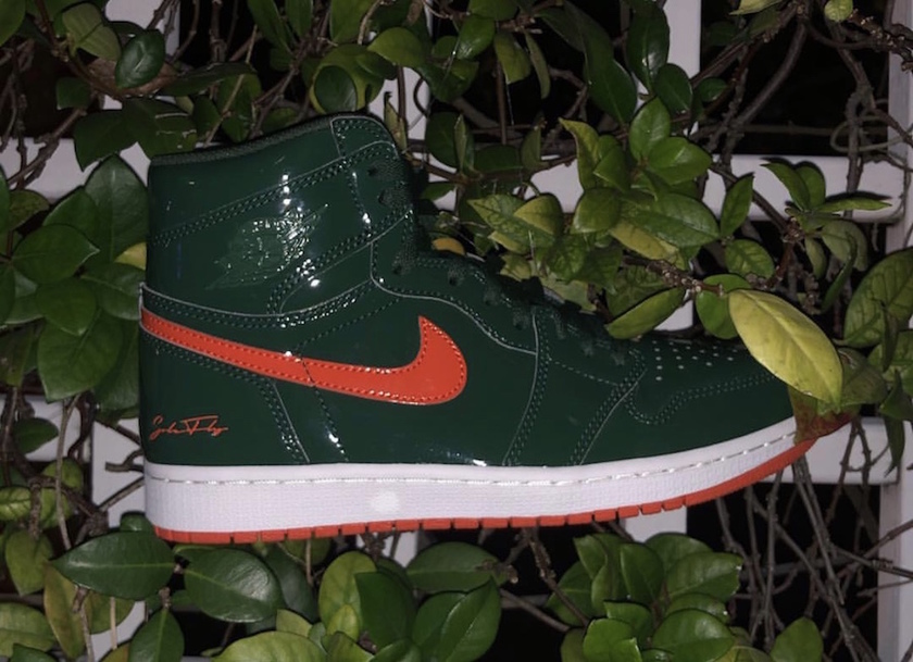 SoleFly Ar Jordan 1å·´å¡å°èºæ¯åè§ä¼æ ·æ¬