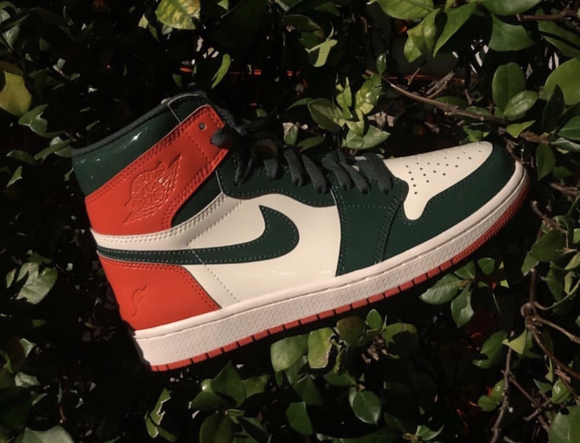 SoleFly Ar Jordan 1å·´å¡å°èºæ¯åè§ä¼æ ·æ¬