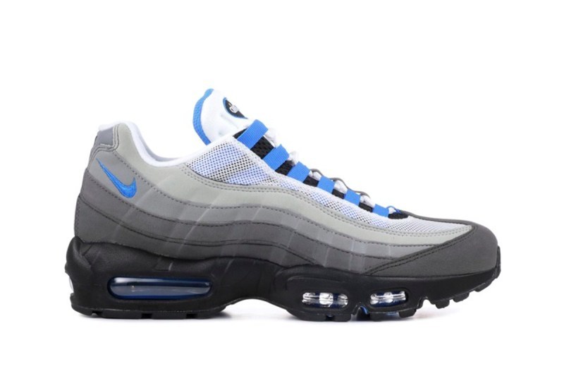 99 å¹´ç¶å¸ï¼Nike Air Max 95ãCrystal Blueãå¾:copyright:å»åæ­¸