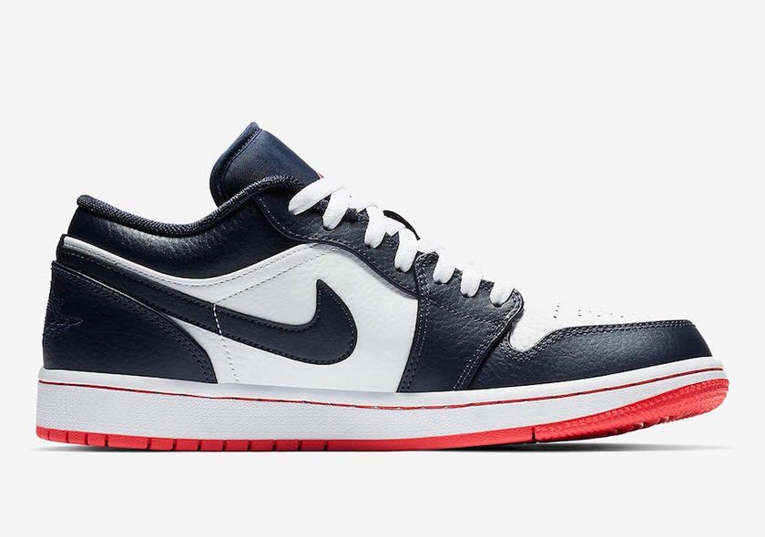 Air Jordan 1 Low Obsidian Ember Glow 553558-481åå¸æ¥æ