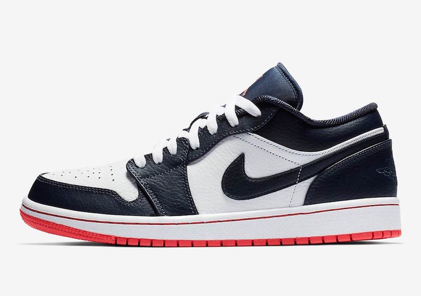 Air Jordan 1 Low Obsidian Ember Glow 553558-481åå¸æ¥æ