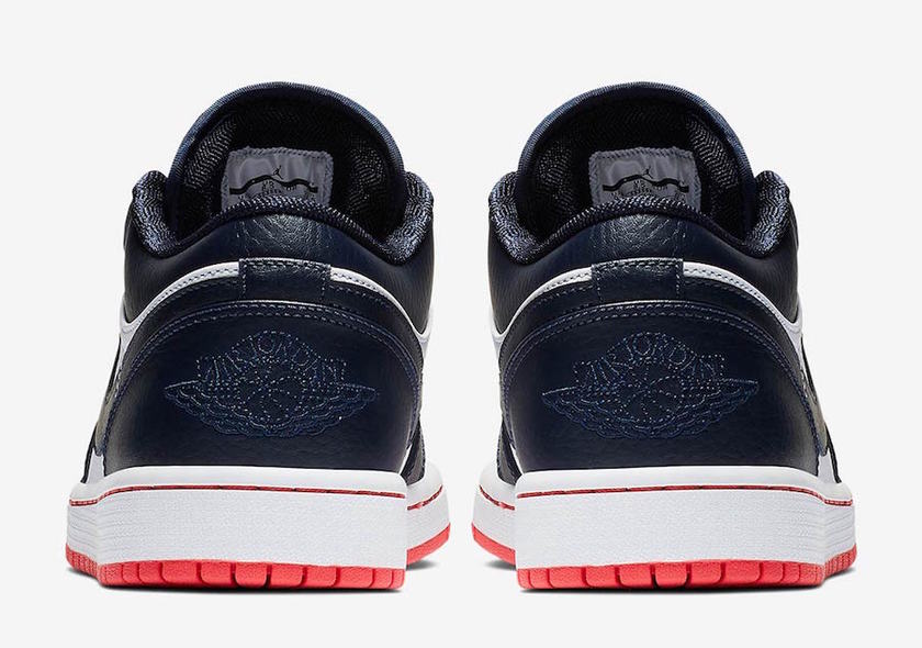 Air Jordan 1 Low Obsidian Ember Glow 553558-481åå¸æ¥æ