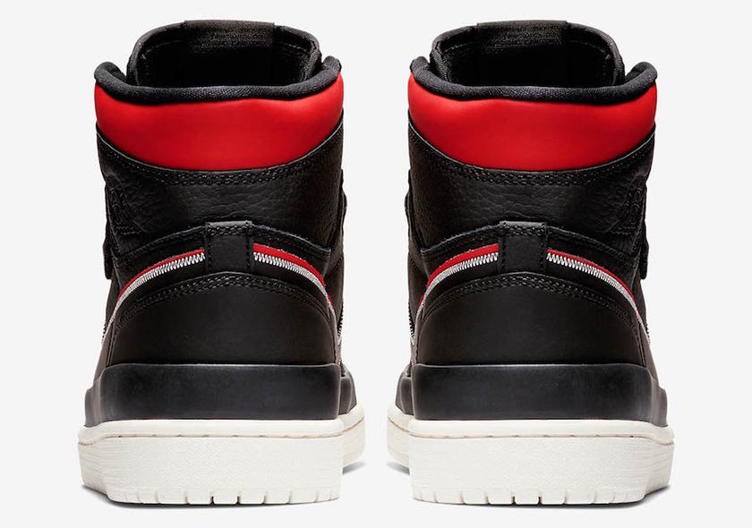 Air Jordan 1é«åè¡¨å¸¦é»è²çº¢è²AQ7924-016åå¸æ¥æ