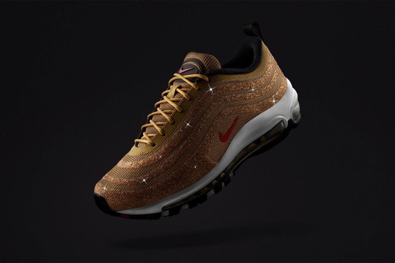 SwarovskiÂ:registered: x Nike å¨æ°è¯å Air Max 97 LXãMetallic Goldãç¼å:registered:è:copyright:³æå¬é