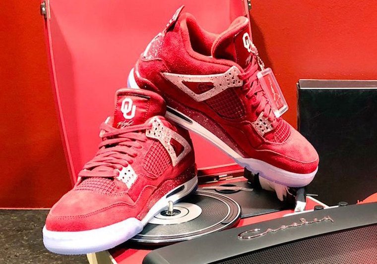 Air Jordan 4 Oklahoma Sooners PE