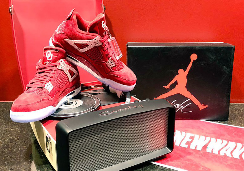 Air Jordan 4 Oklahoma Sooners PE