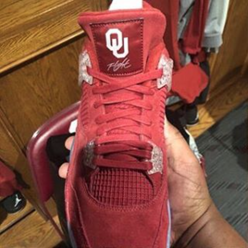 Air Jordan 4 Oklahoma Sooners PE
