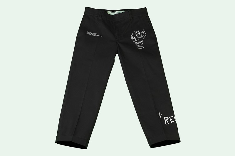 Jean-Michel Basquiat x Off-Whiteâ¢ å¨æ°è¯åç³»åä¸æ¶