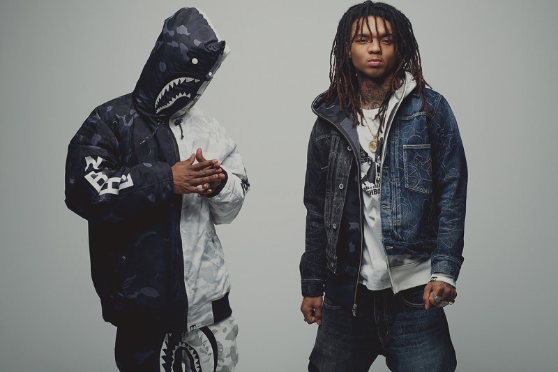 Rae Sremmurd åºé¡ A BATHING APEÂ:registered: x NEIGHBORHOOD å
¨æ°è¯åç³»å Lookbook