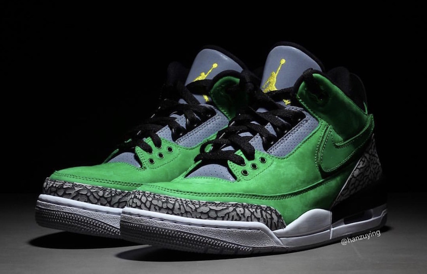 Air Jordan 3 Tinker Oregon Ducks AJ3-867493