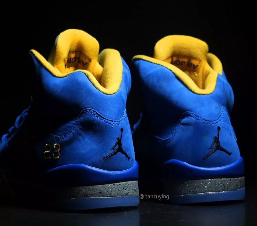 Air Jordan 5 Retro JSP Laney CD2720-400åå¸æ¥æ