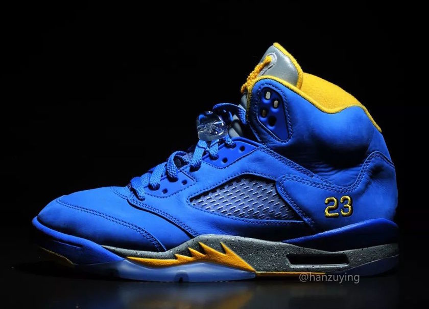 Air Jordan 5 Retro JSP Laney CD2720-400åå¸æ¥æ
