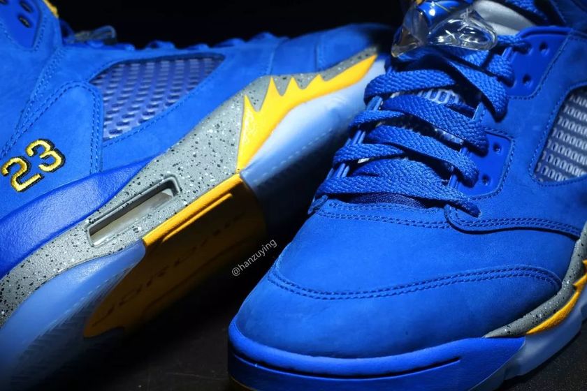Air Jordan 5 Retro JSP Laney CD2720-400åå¸æ¥æ