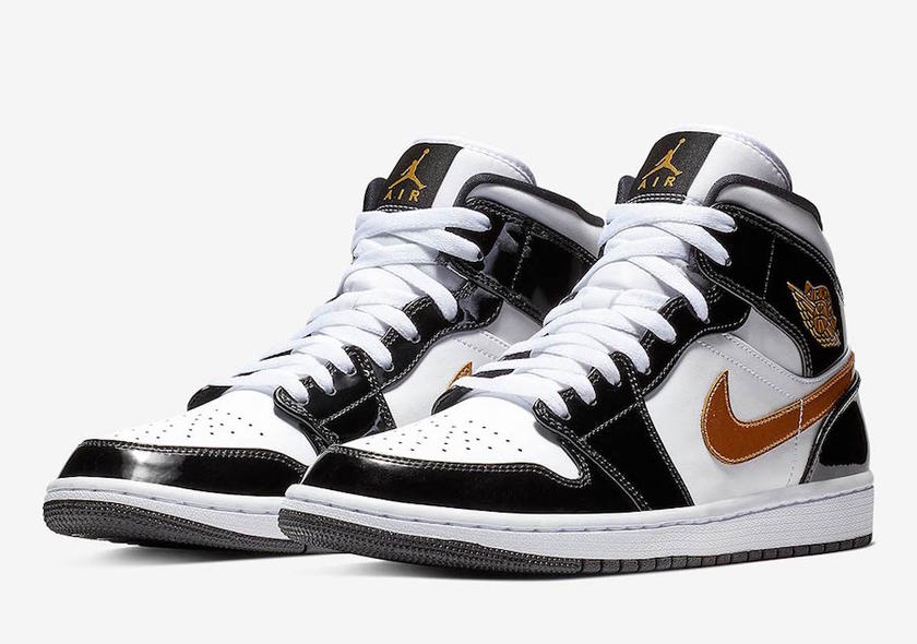Air Jordan 1ä¸­æ¼ç:registered:é»é852542-007åå¸æ¥æ